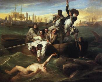 John Singleton Copley : Watson and the Shark